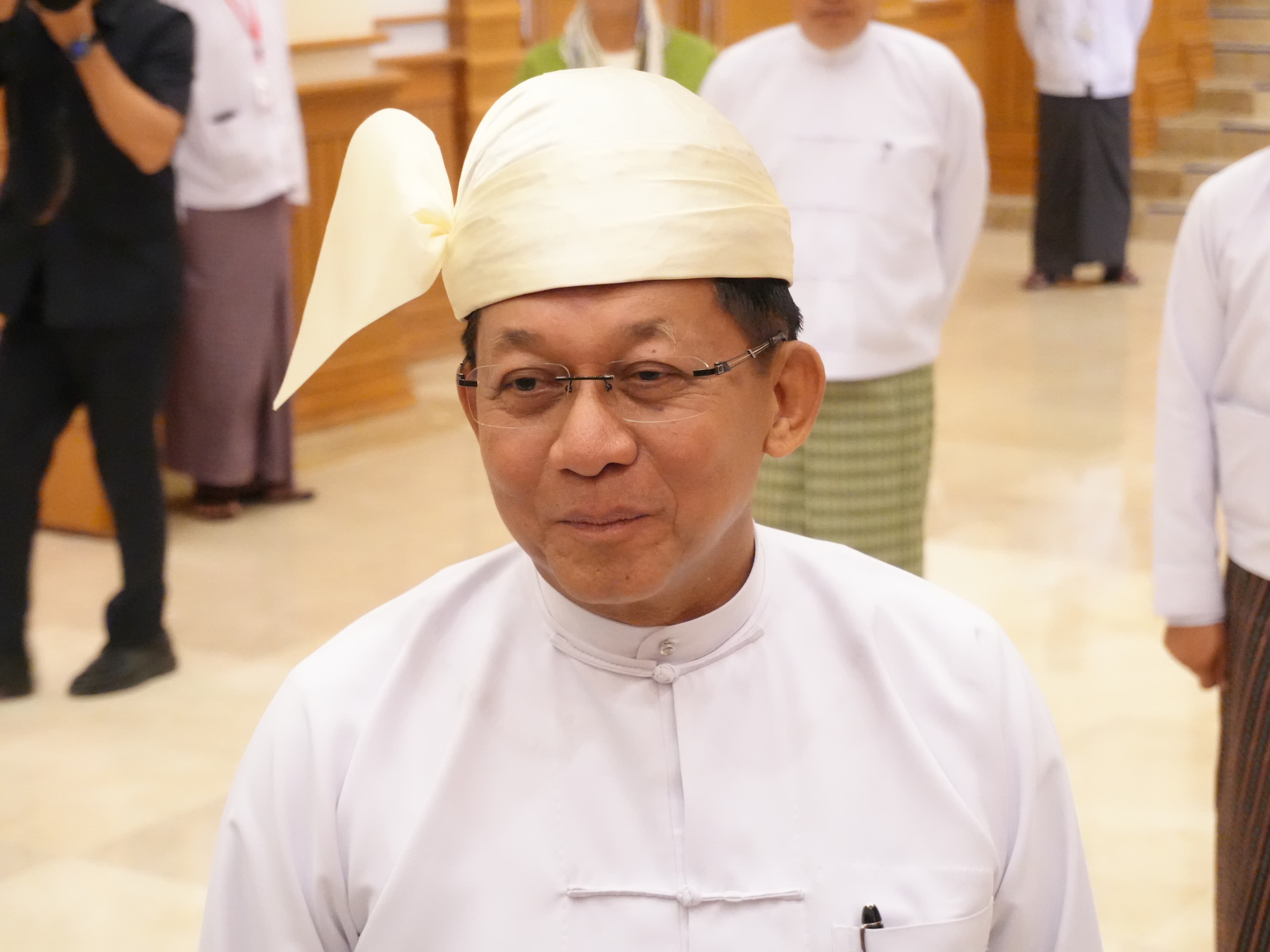 Myanmar military leader Min Aung Hlaing photographed in 2026.