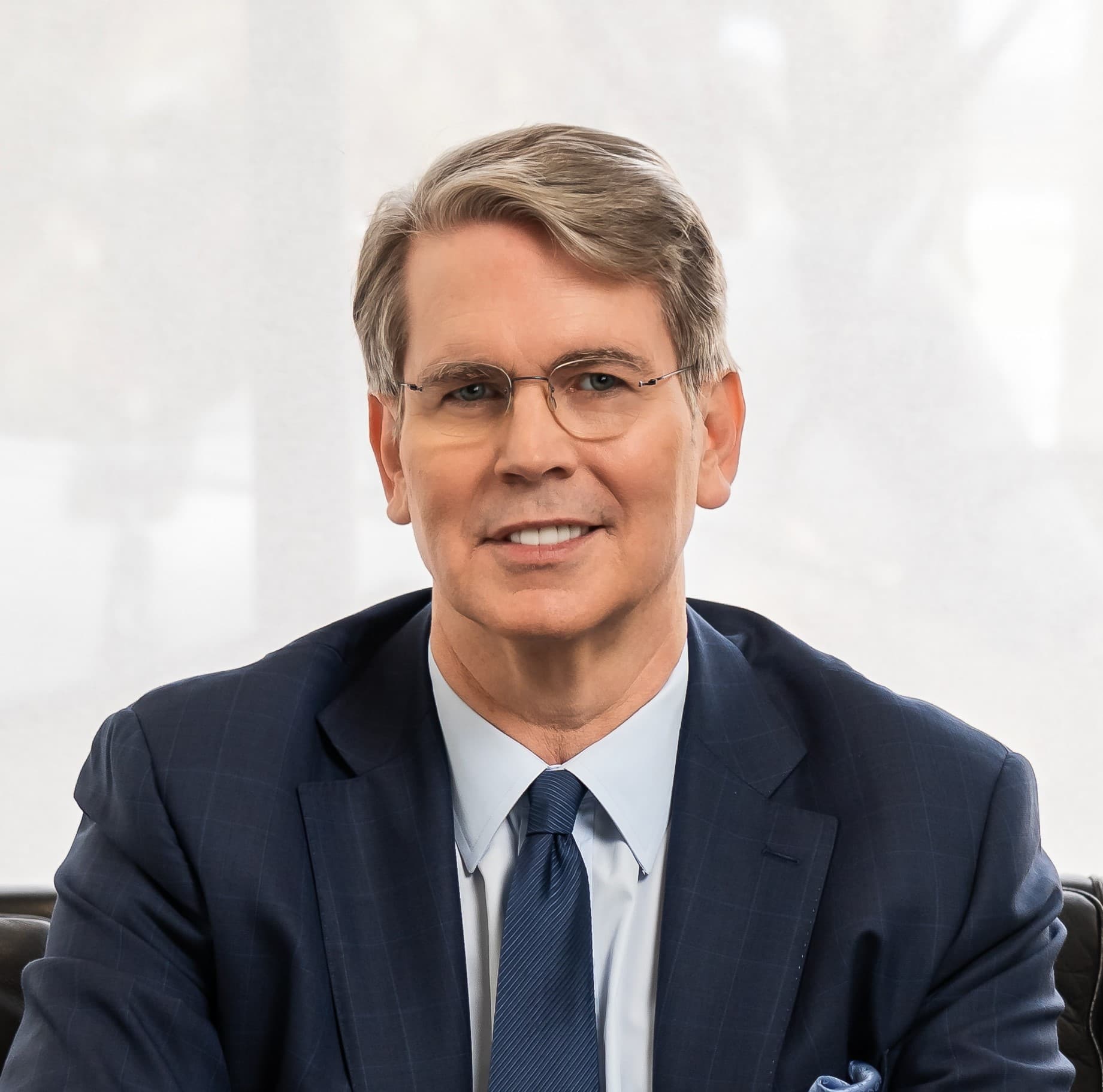 US Treasury Secretary Scott Bessent in an official 2025 portrait