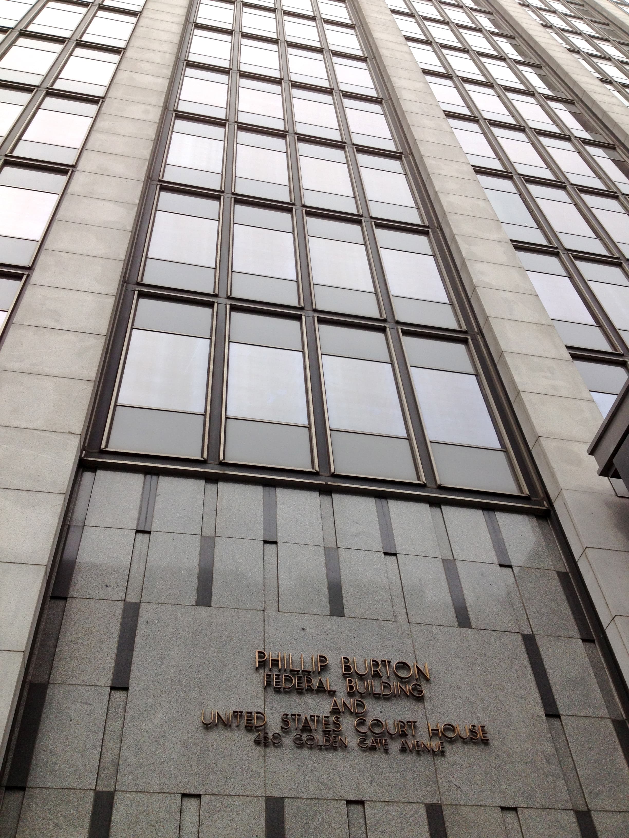 Phillip Burton Federal Building and United States Courthouse in San Francisco, where the election order was issued