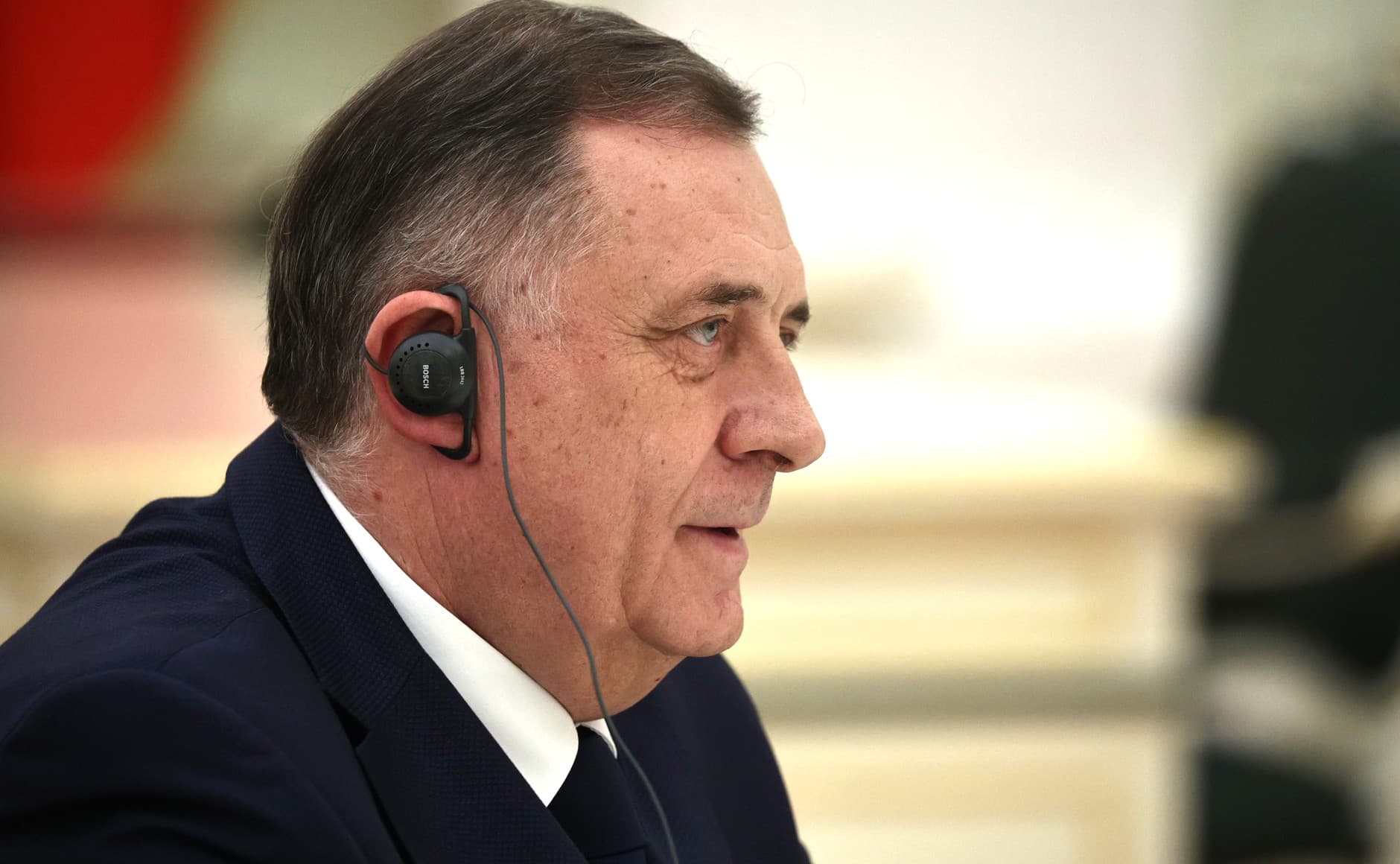 Milorad Dodik during a visit to Moscow in 2025.