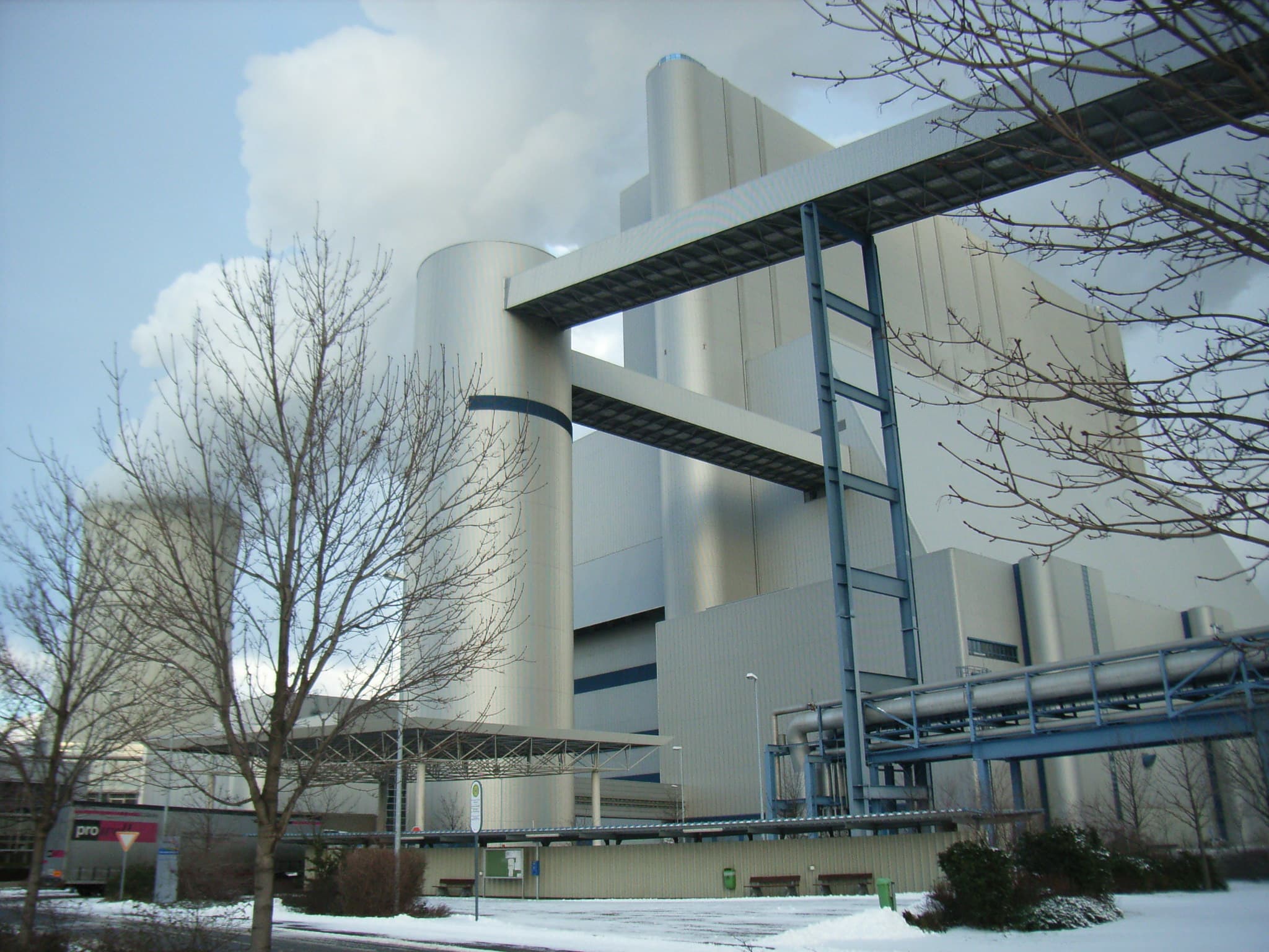 Schwarze Pumpe power station near Spremberg in Brandenburg, Germany