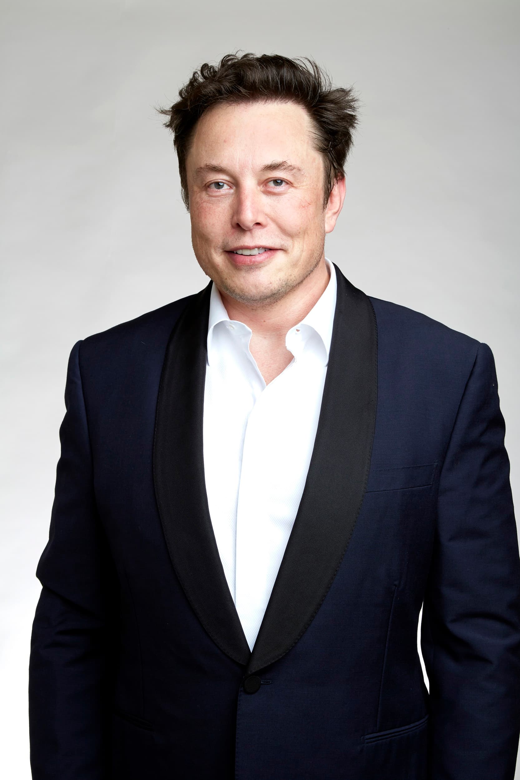 Elon Musk at the Royal Society admissions day