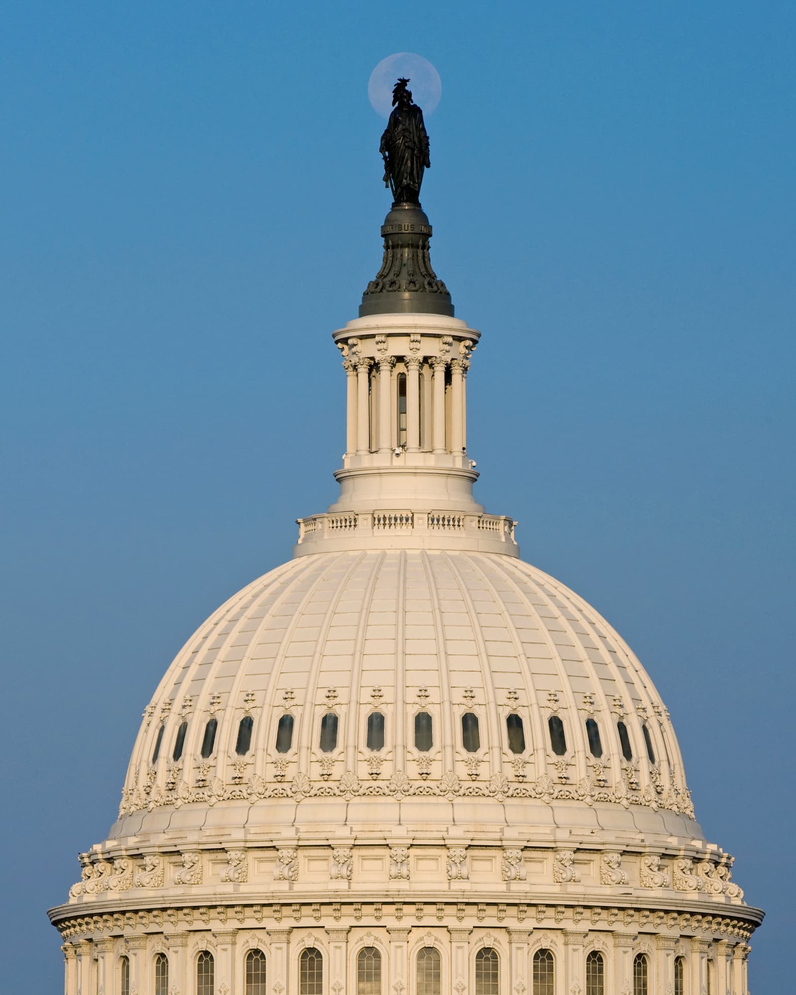 The dome of the United States Capitol