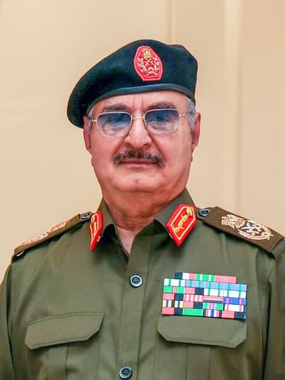 Khalifa Haftar in 2024