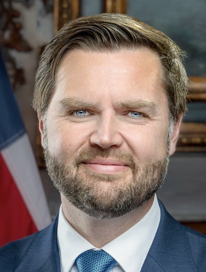 Official portrait of JD Vance