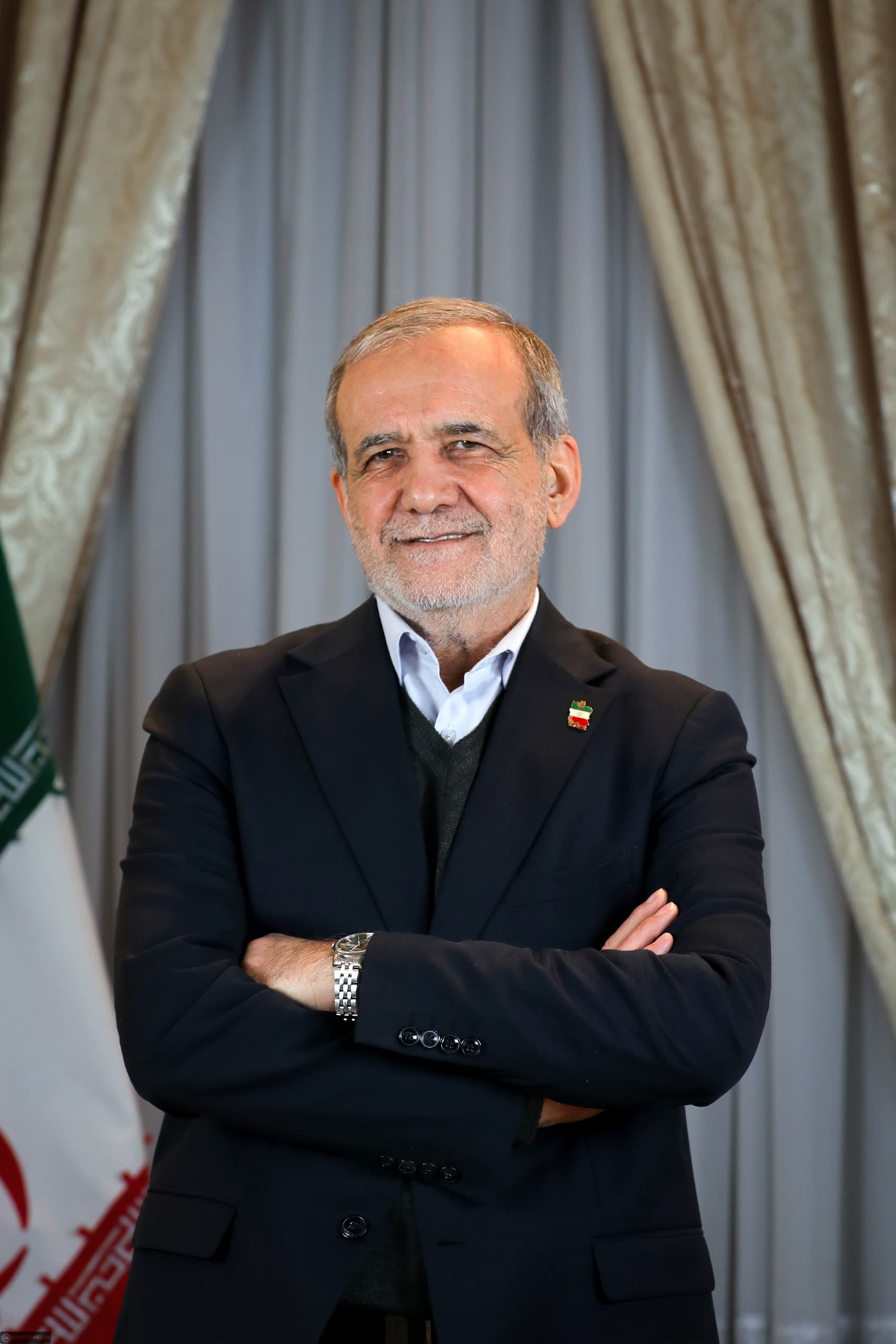 Iranian President Masoud Pezeshkian in 2025
