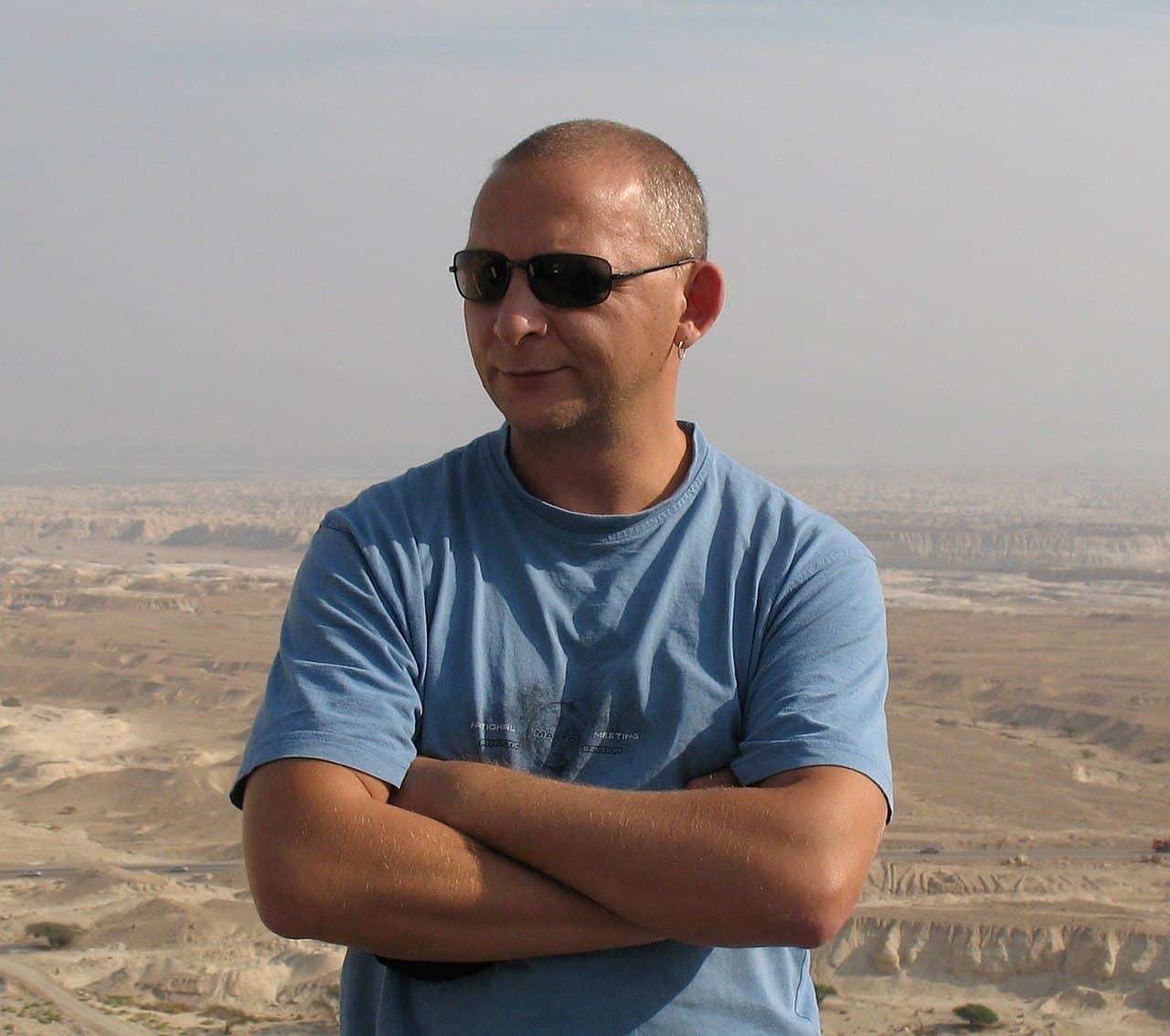 Animator Oleg Kuvaev, creator of Masyanya