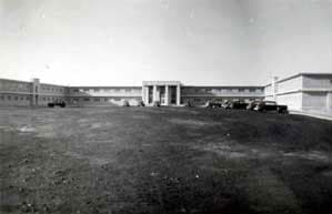 Historic Saudi Aramco headquarters building in Dhahran