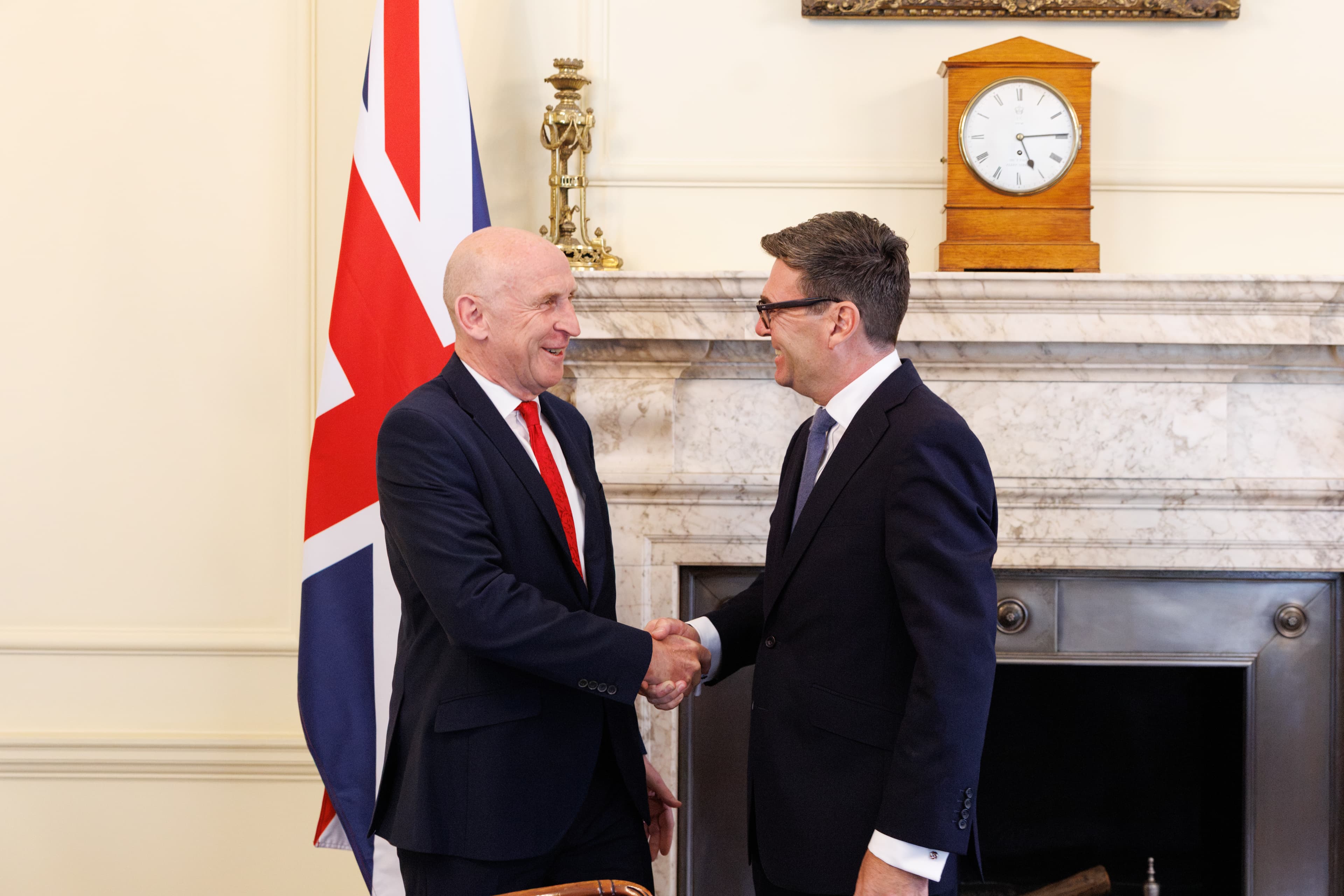 Prime Minister Andy Burnham appoints John Healey as Chancellor of the Exchequer in July 2026