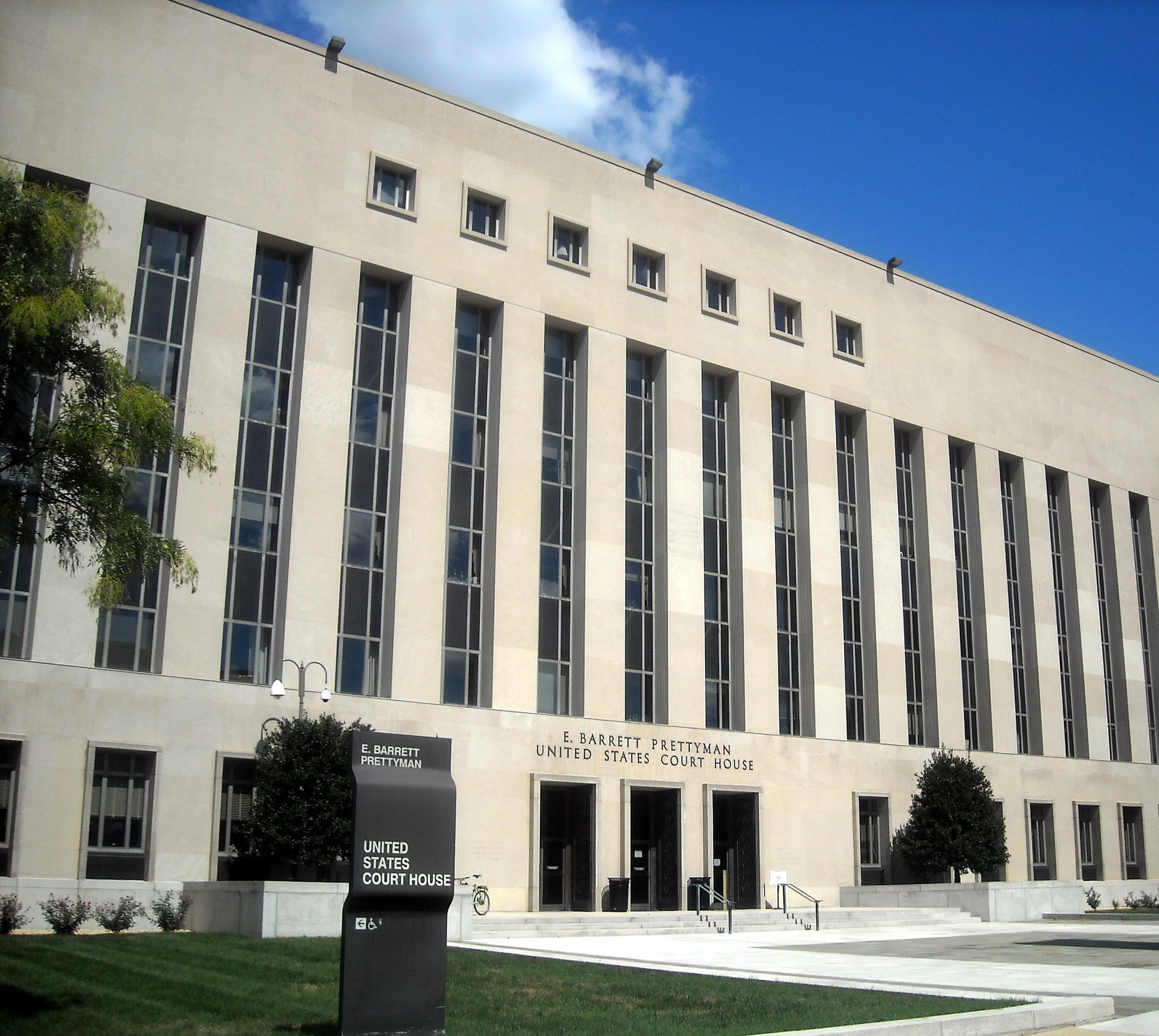 E. Barrett Prettyman Federal Courthouse in Washington, home of the D.C. Circuit