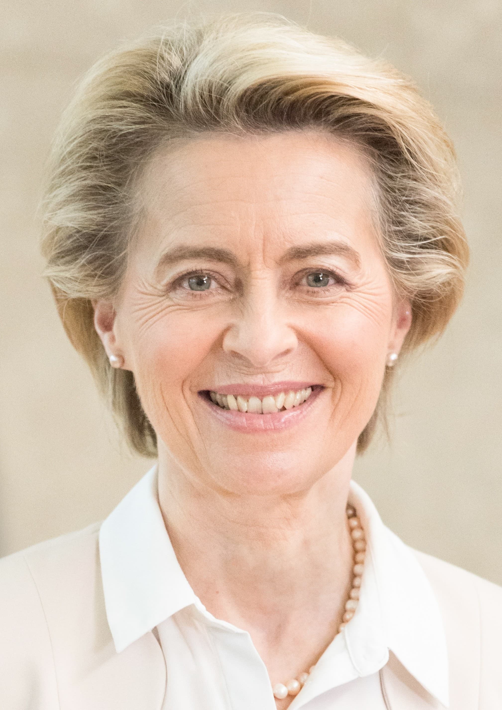 Portrait of European Commission President Ursula von der Leyen