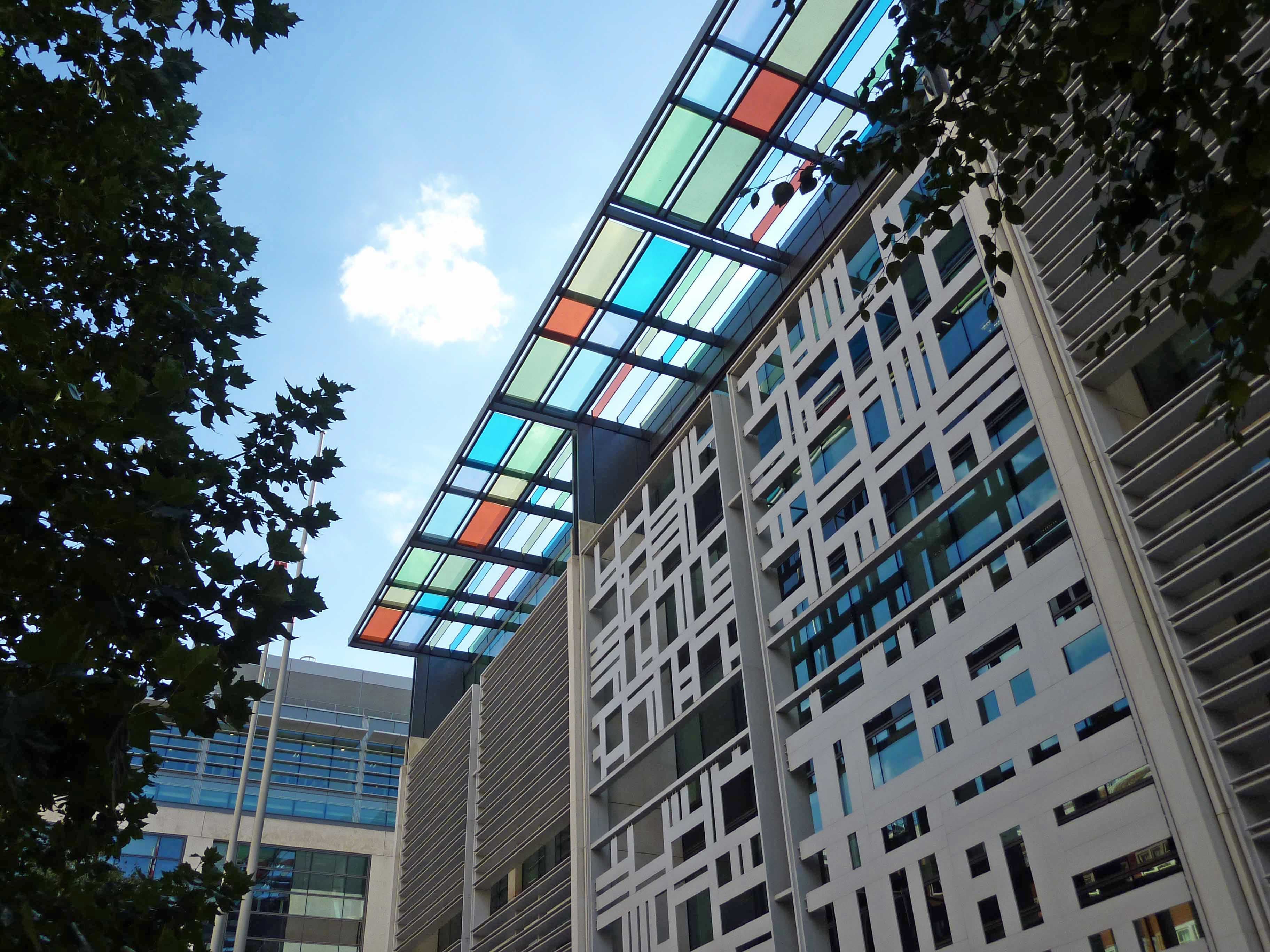 UK Home Office headquarters at 2 Marsham Street, Westminster