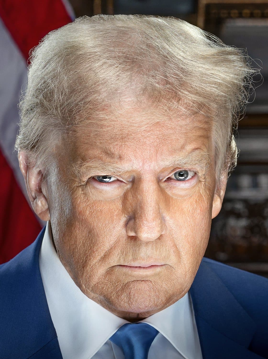 Official 2025 portrait of Donald Trump